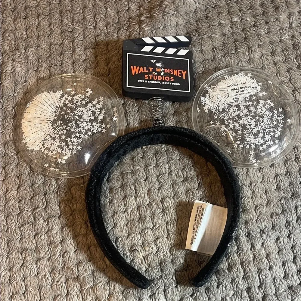 Walt Disney Studios Mickey Mouse Ears Headband